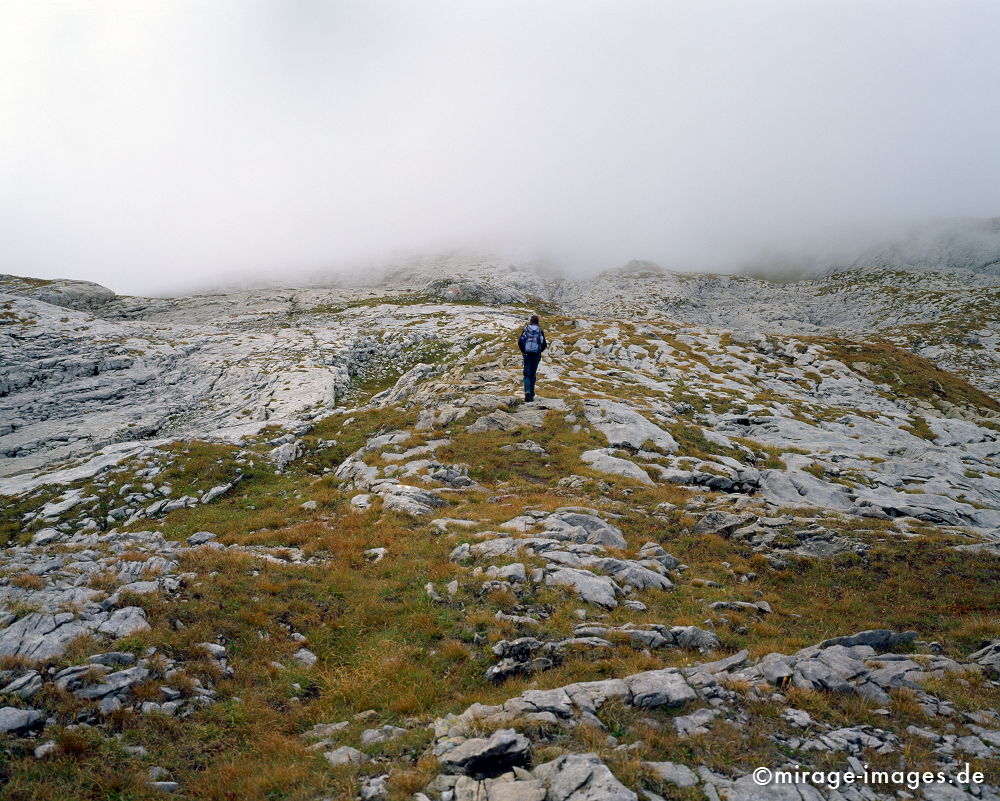 Worlds End
Valais Derborence
Schlüsselwörter: Moräne, Wildnis, rauh, rau, Felsen, Wanderer, Gedanken, nachdenken, introvertiert, Berge, Berg, Wiese, Niemandsland, verloren, hochalpin, mystisch, geheimnisvoll, abgelegen, jenseits, Natur, natürlich, Reise, autumn1, Nebel, Dunst, urtümlich, nebelig,
