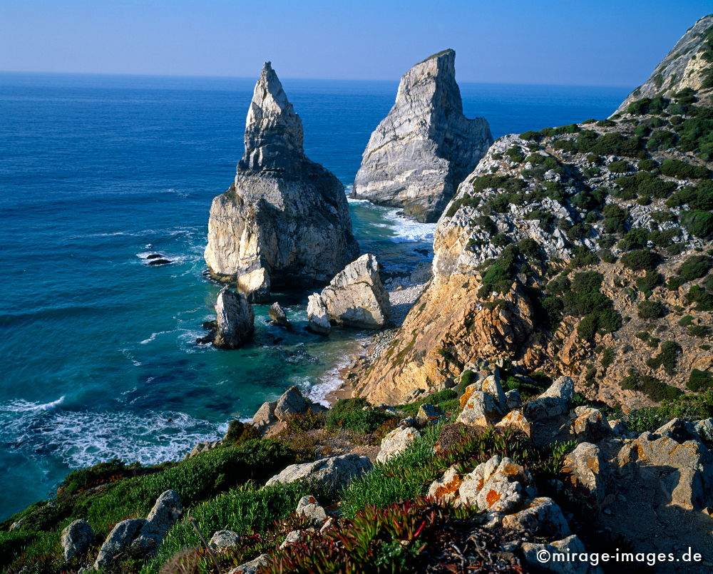 Ursa
Azoia
Schlüsselwörter: Küste, Felsen, Meer, Strand, wild, türkis, rein, Wellen, Gischt, einsam, Einsamkeit, blau, Himmel, Urlaub, Erholung, Ferien, steil, Steilküste, Westküste, rau, rauh, Natur, natürlich, Landschaft, Wasser, Atlantik, Europa,