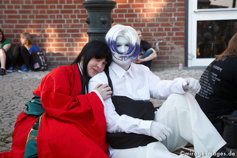 Japan Tag
Dsseldorf
Schlüsselwörter: Rollenspiel, Cosplay, Comic, Manga, Anime, Jugendkultur, Japan, japanisch, Fernost, bunt, schrill, Pop, Popkultur, futuristisch, virtuell, Fantasie, bizarr, Abenteuer, traditionell, Kimono, Mädchen, Butho, Paar, Gender, Spiel, exotisch, Kultur, Outfit,