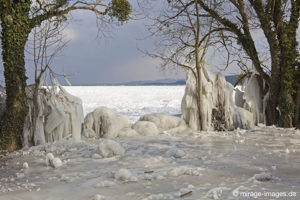 Grand Theatre
Lac de Neuchâtel 
Schlüsselwörter: Theater Bühne Licht Eis vereist arktisch Winter Kälte kalt sibirisch Frost malerisch skurill bizarr surrealistisch  extrem eingepackt umhüllt Baum Kunstwerk unbeweglich Stillstand Ruhe friedlich Phänomen Element Schönheit Magie Zauber magisch Zuckerg