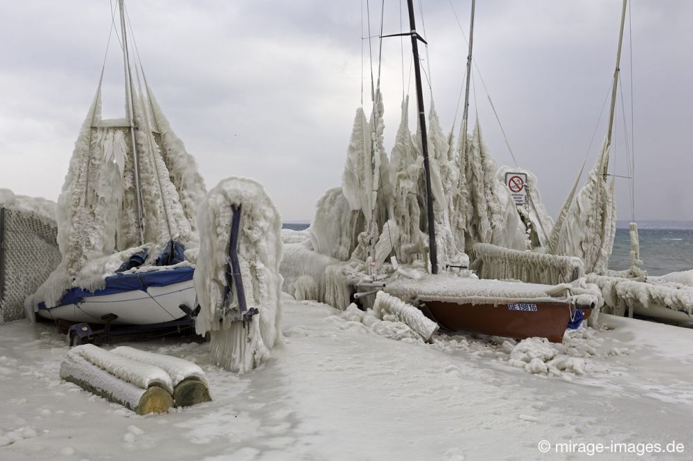 Stranded
Port de Choiseul Lac Léman
Schlüsselwörter: Zuckerguss Glatteis Eis vereist arktisch Winter Kälte sibirisch Frost Skulptur malerisch pittoresk bizarr surrealistisch Boote unbrauchbar Attraktion extrem eingepackt  Kunstwerk unbeweglich Ruhe friedlich Schönheit Zauber Segelboote 