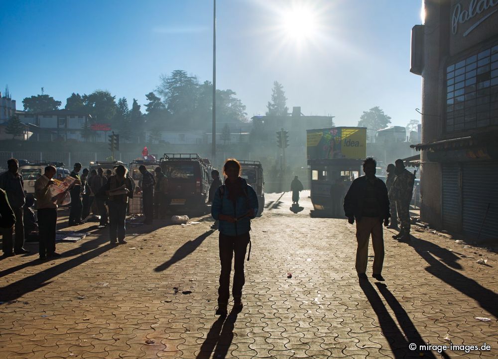 Early Morning at the Police Bazar
Shillong
