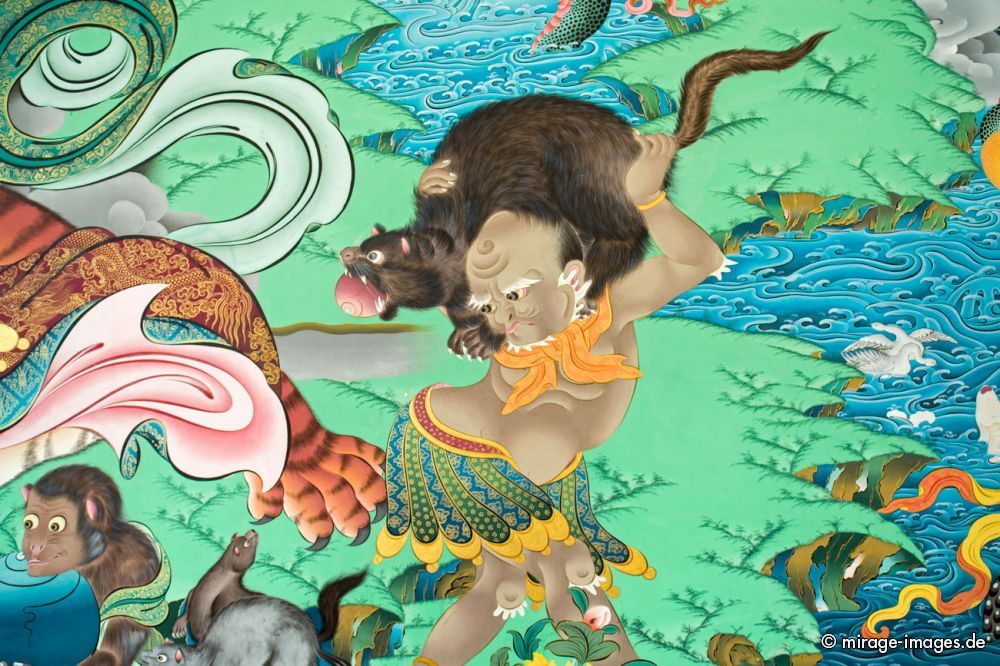 Sacred Mural Painting
Khinmey Nyingma Monastery Tawang
Schlüsselwörter: Buddhismus Kloster tibetisch Schönheit heilig Zufluchtsort Meditation erhaben majestätisch nobel edel buddhistisch Schrein friedlich sehenswert Tempel isoliert farbig farbenfroh Leere Verehrung Würde Erhabenheit göttlich Wandmalerei elaboriert Mandala