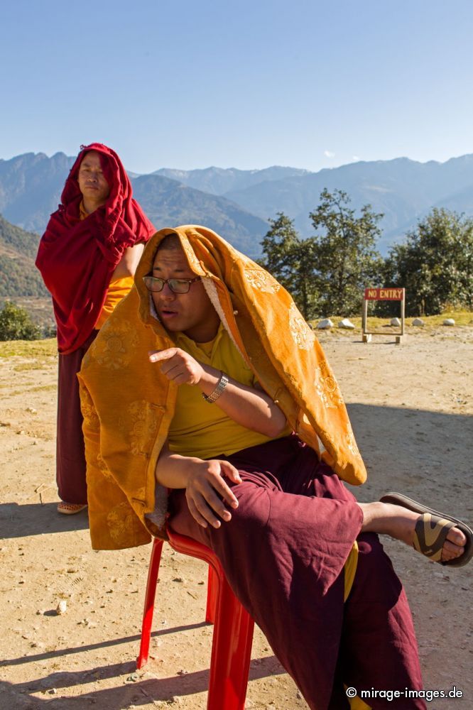 Butanese Monk Khenpo Namchak Dorji 
Khinmey Nyingma Monastery Tawang
