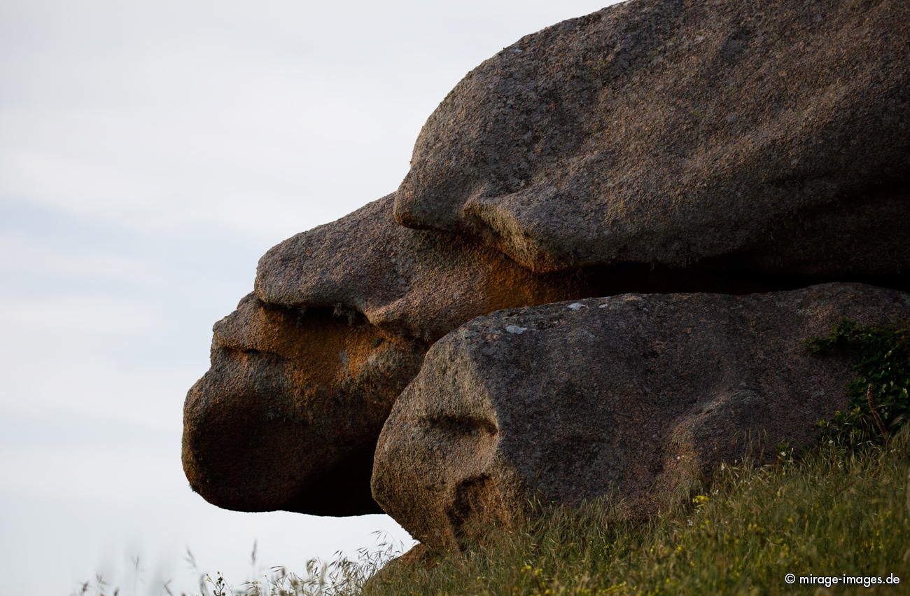 Sleeping face
Cte de Granit Rose
